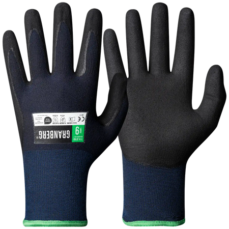 Montagehandske nylon/spandex touchscreen 8/M Granberg 0766